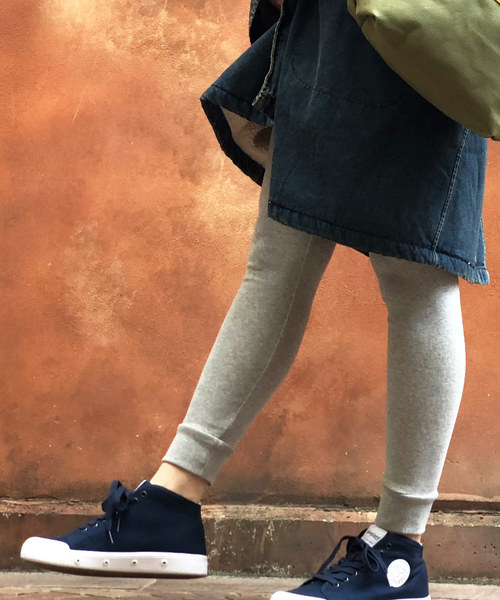 Born(ボーン)の「Born Bare Fraise Full Length Leggings/ボーンベアフライスフルレングスレギンス(レギンス/スパッツ・レディース・ブラック/杢グレー/チャコール/グレイッシュベージュ/ベージュ・FREE)」の3枚目の写真