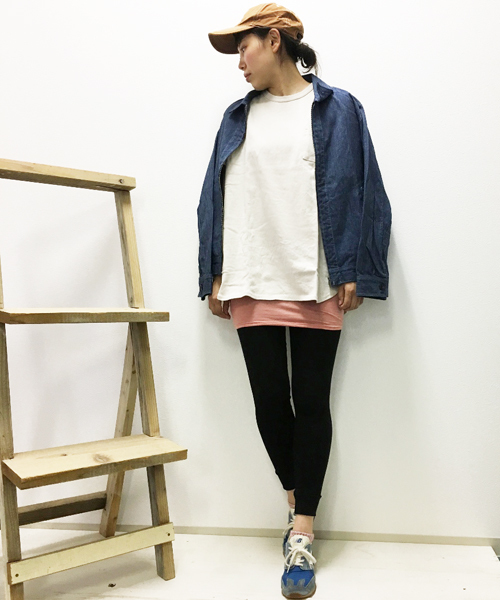 Born(ボーン)の「Born Bare Fraise Full Length Leggings/ボーンベアフライスフルレングスレギンス(レギンス/スパッツ・レディース・ブラック/杢グレー/チャコール/グレイッシュベージュ/ベージュ・FREE)」の20枚目の写真