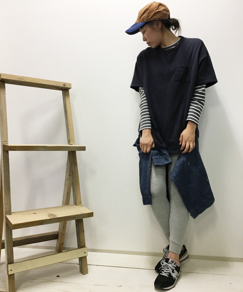 Born(ボーン)の「Born Bare Fraise Full Length Leggings/ボーンベアフライスフルレングスレギンス(レギンス/スパッツ・レディース・ブラック/杢グレー/チャコール/グレイッシュベージュ/ベージュ・FREE)」の18枚目の写真