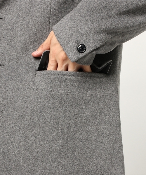 WEGO（ウィゴー）の「WEGO/シャギーウールチェスターコート（チェスターコート・メンズ・グレー/ネイビー/キャメル/ブラック・LARGE/MEDIUM/SMALL）」の16枚目の写真