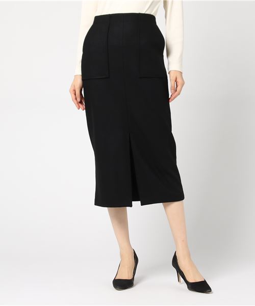 journal standard L'essage（ジャーナルスタンダードレサージュ）の「アッシュクウールスカート＃（スカート・レディース・ブラック/オレンジ/キャメル・38/36）」の18枚目の写真