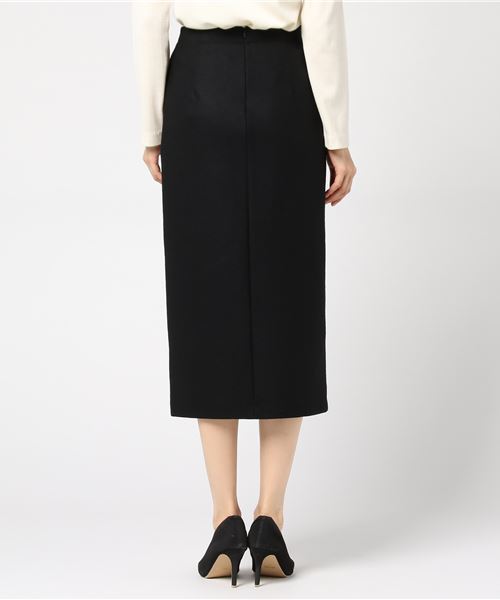 journal standard L'essage（ジャーナルスタンダードレサージュ）の「アッシュクウールスカート＃（スカート・レディース・ブラック/オレンジ/キャメル・38/36）」の5枚目の写真