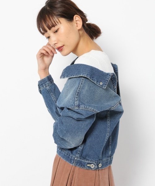 laboratory work(ラボラトリーワーク)の「アレンジカラーデニムジャケット(デニムジャケット・レディース・ブルー/ネイビー・MEDIUM)」の14枚目の写真