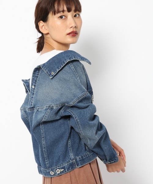 laboratory work(ラボラトリーワーク)の「アレンジカラーデニムジャケット(デニムジャケット・レディース・ブルー/ネイビー・MEDIUM)」の15枚目の写真
