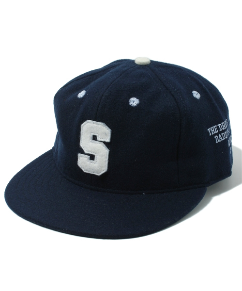 こども ビームス（コドモビームス）の「Smoothy / 別注 ベースボールキャップ（大人用）（キャップ・キッズ・レッド/ネイビー・ONE SIZE）」の2枚目の写真