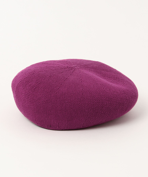 GRIN BUDDY(グリンバディ)の「【GRIN BUDDY(グリンバディ)】 サーモベレー / Kids Sophie Thermo Beret2(ハンチング/ベレー帽・キッズ・マスタード/レッド/グレー/ブラック/パープル・54)」の1枚目の写真