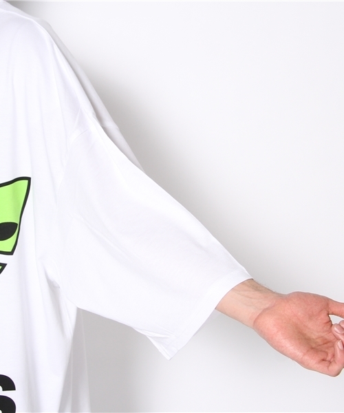 adidas Originals（アディダスオリジナルス）の「2013 アディダス×ジェレミースコット JS SEQUINS BIG TEE（Tシャツ/カットソー・メンズ・ホワイト・ONE SIZE）」の6枚目の写真