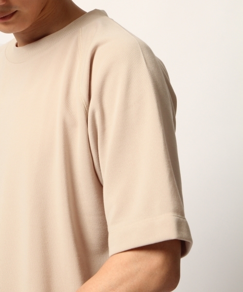 GLOBAL WORK（グローバルワーク）の「【吸水速乾】フレンチテリーTEE/788919（Tシャツ/カットソー・メンズ・ホワイト/ベージュ/ネイビー/グレー/ピンク・SMALL/MEDIUM/LARGE/X-LARGE）」の13枚目の写真