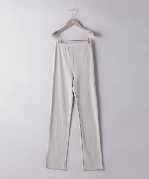 UNITED ARROWS（ユナイテッドアローズ）の「SFL サイド スリット レギンス（その他パンツ・レディース・ライトグレー/ブラック/ベージュ/ダークグレー・FREE）」の8枚目の写真