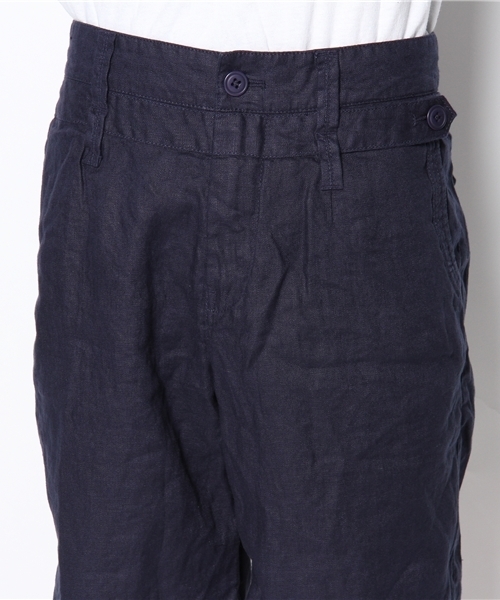 NANO universe（ナノユニバース）の「Wベルトリネンショーツ（その他パンツ・メンズ・ネイビー/マスタード/ホワイト系その他/ボルドー/ブルー/カーキ/ブラック・MEDIUM/LARGE）」の10枚目の写真