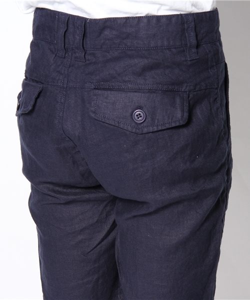 NANO universe（ナノユニバース）の「Wベルトリネンショーツ（その他パンツ・メンズ・ネイビー/マスタード/ホワイト系その他/ボルドー/ブルー/カーキ/ブラック・MEDIUM/LARGE）」の11枚目の写真