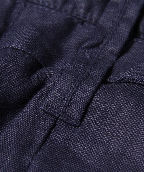 NANO universe（ナノユニバース）の「Wベルトリネンショーツ（その他パンツ・メンズ・ネイビー/マスタード/ホワイト系その他/ボルドー/ブルー/カーキ/ブラック・MEDIUM/LARGE）」の15枚目の写真