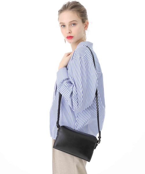 YAHKI(ヤーキ)の「【YAHKI】別注NEWお財布ショルダー YH-215(ショルダーバッグ・レディース・ブラック/ベージュ・FREE)」の10枚目の写真