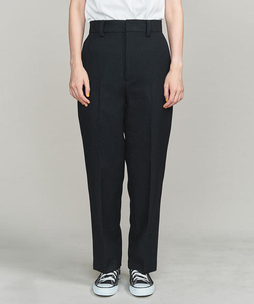 BEAUTY&YOUTH UNITED ARROWS（ビューティーアンドユースユナイテッドアローズ）の「BY ソリッド＆チェックテーパードパンツ ◆（その他パンツ・レディース・ネイビー/その他1・SMALL/MEDIUM）」の4枚目の写真