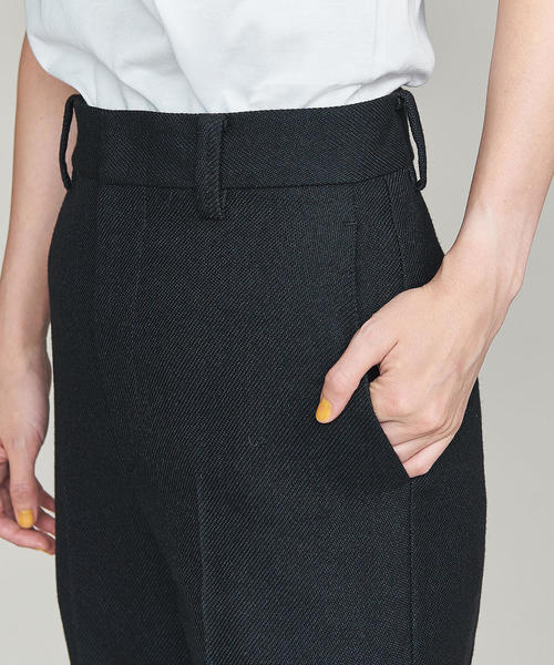 BEAUTY&YOUTH UNITED ARROWS（ビューティーアンドユースユナイテッドアローズ）の「BY ソリッド＆チェックテーパードパンツ ◆（その他パンツ・レディース・ネイビー/その他1・SMALL/MEDIUM）」の8枚目の写真