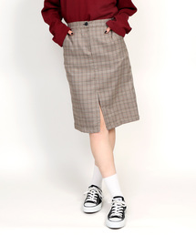 DING | DING/チェック柄ミドルスカート(スカート)