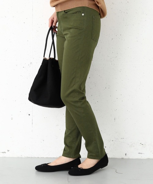 URBAN RESEARCH Sonny Label(アーバンリサーチサニーレーベル)の「ワンダーシェイプスキニーパンツ(パンツ)」|カーキ
