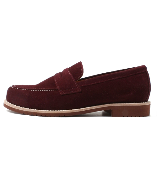 BEAUTY&YOUTH UNITED ARROWS（ビューティーアンドユースユナイテッドアローズ）の「BY ブリックソール ローファー¨ ◆§2（その他シューズ・メンズ・ワインレッド/ケリー/ネイビー・7/7h/8/9/8h）」の4枚目の写真