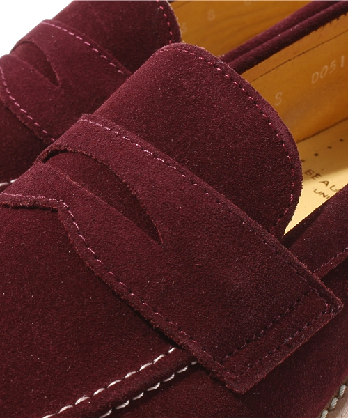 BEAUTY&YOUTH UNITED ARROWS（ビューティーアンドユースユナイテッドアローズ）の「BY ブリックソール ローファー¨ ◆§2（その他シューズ・メンズ・ワインレッド/ケリー/ネイビー・7/7h/8/9/8h）」の8枚目の写真