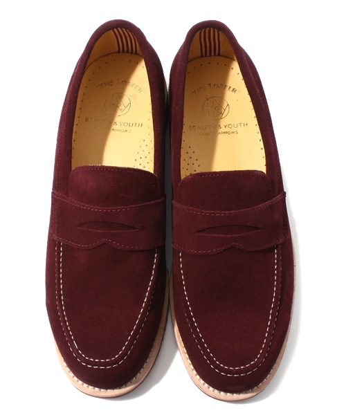 BEAUTY&YOUTH UNITED ARROWS（ビューティーアンドユースユナイテッドアローズ）の「BY ブリックソール ローファー¨ ◆§2（その他シューズ・メンズ・ワインレッド/ケリー/ネイビー・7/7h/8/9/8h）」の11枚目の写真