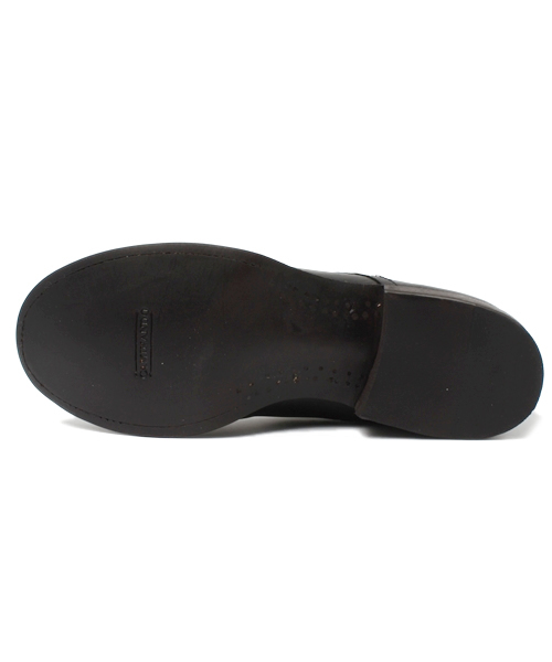 RATTLE TRAP（ラトルトラップ）の「【CAMINANDO】レザーショートブーツ（ブーツ・メンズ・ブラック/ダークブラウン・MEDIUM/LARGE）」の4枚目の写真