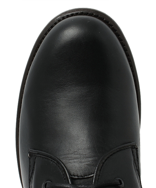 RATTLE TRAP（ラトルトラップ）の「【CAMINANDO】レザーショートブーツ（ブーツ・メンズ・ブラック/ダークブラウン・MEDIUM/LARGE）」の6枚目の写真