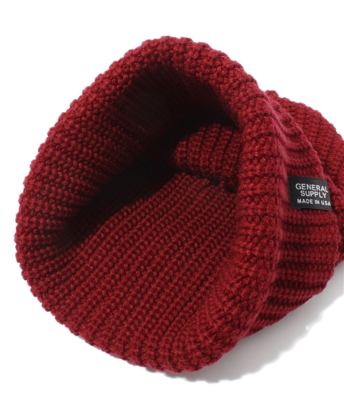 SHIPS JET BLUE（シップスジェットブルー）の「SGS アメリカ製: ランバージャック/ニットキャップ（ニットキャップ/ビーニー・メンズ・ブラック/カーキ/ワイン/オリーブ/ネイビー/チャコールグレー/ブルー/ナチュラル・ONE SIZE）」の11枚目の写真