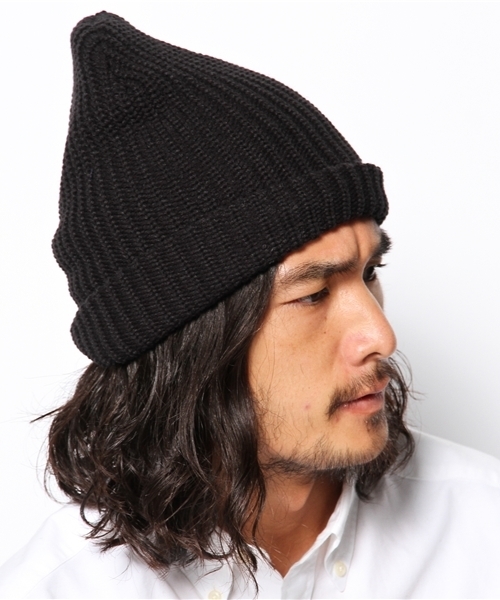 SHIPS JET BLUE（シップスジェットブルー）の「SGS アメリカ製: ランバージャック/ニットキャップ（ニットキャップ/ビーニー・メンズ・ブラック/カーキ/ワイン/オリーブ/ネイビー/チャコールグレー/ブルー/ナチュラル・ONE SIZE）」の13枚目の写真