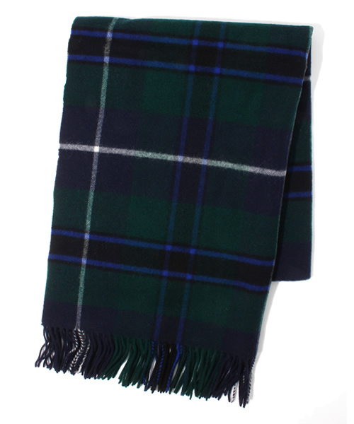 BEAUTY&YOUTH UNITED ARROWS（ビューティーアンドユースユナイテッドアローズ）の「BYBC ROYAL THISTLE タータンチェックストール（bl）（ストール/ショール・レディース・グレー/ベージュ/レッド/ダークグリーン・フリー）」の11枚目の写真