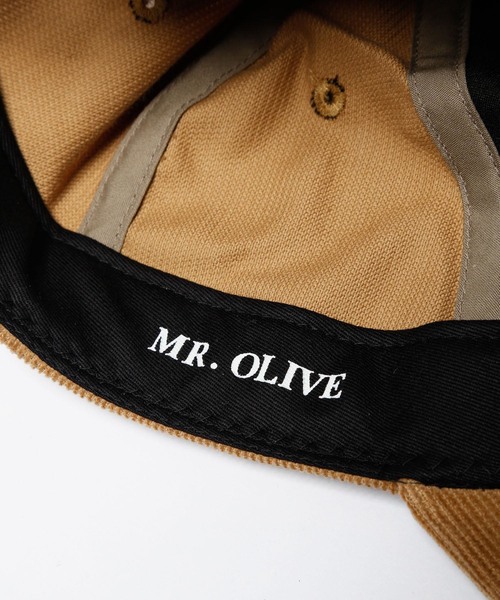 MR.OLIVE（ミスターオリーブ）の「RACAL×MR.OLIVE COLLABORATION /  WORKER'S CORDUROY BASEBALL CAP（キャップ・メンズ・アイボリー/ベージュ/オリーブ/ネイビー・FREE）」の6枚目の写真