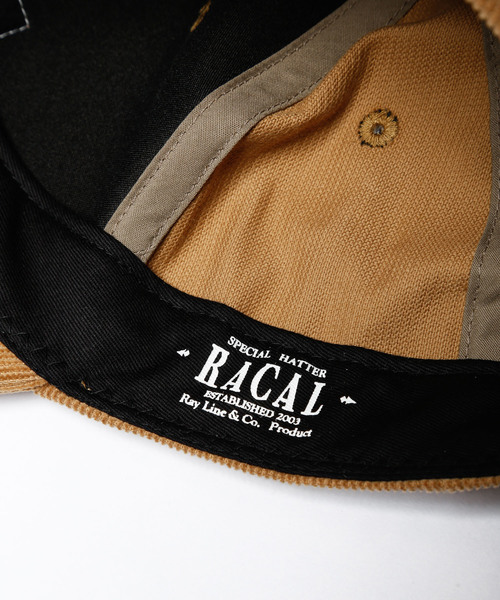 MR.OLIVE（ミスターオリーブ）の「RACAL×MR.OLIVE COLLABORATION /  WORKER'S CORDUROY BASEBALL CAP（キャップ・メンズ・アイボリー/ベージュ/オリーブ/ネイビー・FREE）」の9枚目の写真