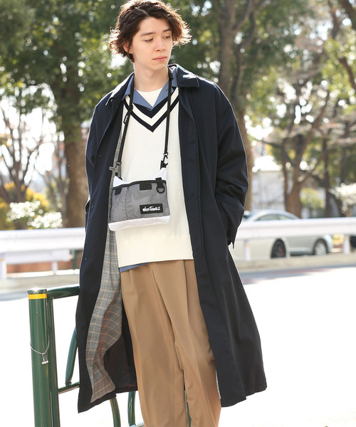 オーバーカラージャケット トレンチコート 売り切れ ROPÉ PICNIC(ロペピクニック) / 撥水加工・花粉ガード/トレンチコート