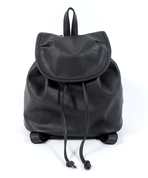 WEGO（ウィゴー）の「WEGO/フラップミニリュック（バックパック/リュック・レディース・ホワイト/ブラック・FREE）」の9枚目の写真