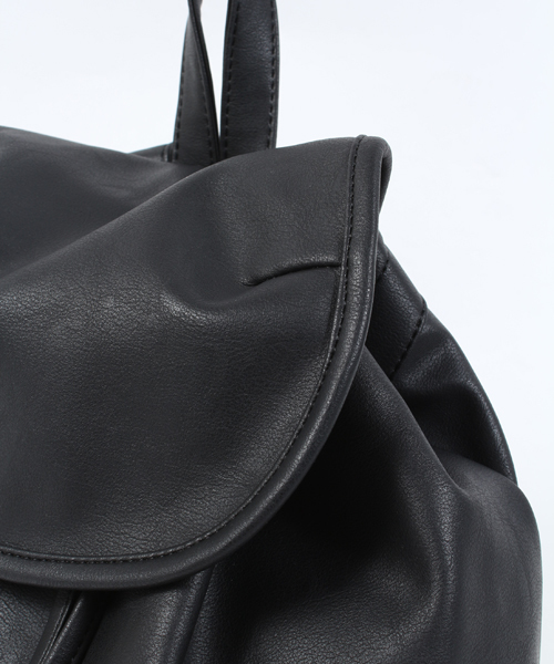 WEGO（ウィゴー）の「WEGO/フラップミニリュック（バックパック/リュック・レディース・ホワイト/ブラック・FREE）」の7枚目の写真