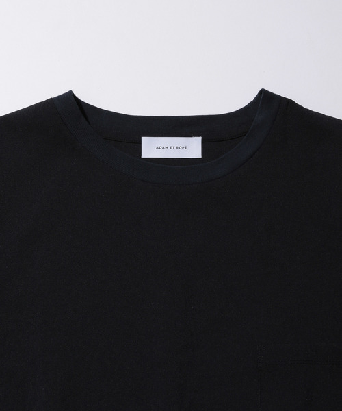 ADAM ET ROPE'（アダムエロペ）の「【EVALET】ストレッチT（Tシャツ/カットソー・メンズ・ベージュ系その他/ネイビー/ブルー系その他/イエロー系その他/チャコールグレー・M/L）」の7枚目の写真