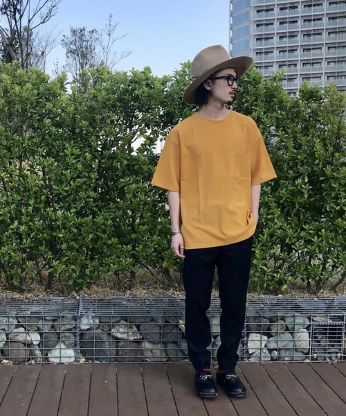 ADAM ET ROPE'（アダムエロペ）の「【EVALET】ストレッチT（Tシャツ/カットソー・メンズ・ベージュ系その他/ネイビー/ブルー系その他/イエロー系その他/チャコールグレー・M/L）」の21枚目の写真