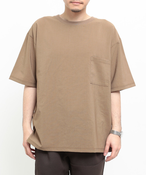 ADAM ET ROPE'（アダムエロペ）の「【EVALET】ストレッチT（Tシャツ/カットソー・メンズ・ベージュ系その他/ネイビー/ブルー系その他/イエロー系その他/チャコールグレー・M/L）」の17枚目の写真