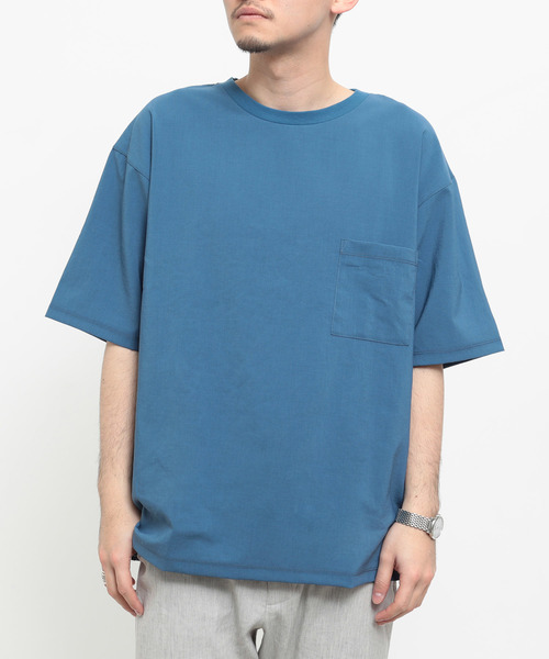 ADAM ET ROPE'（アダムエロペ）の「【EVALET】ストレッチT（Tシャツ/カットソー・メンズ・ベージュ系その他/ネイビー/ブルー系その他/イエロー系その他/チャコールグレー・M/L）」の18枚目の写真