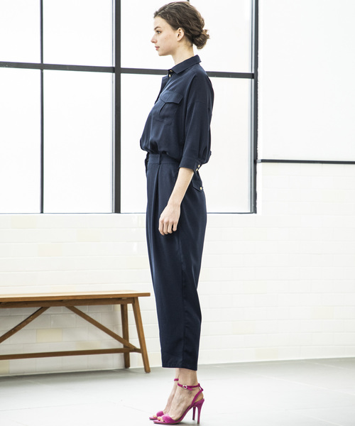 Emma Taylor（エマテイラー）の「ミリタリーオールインワン（つなぎ/オールインワン・レディース・ネイビー/ブラック・38/36）」の10枚目の写真