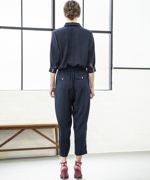 Emma Taylor（エマテイラー）の「ミリタリーオールインワン（つなぎ/オールインワン・レディース・ネイビー/ブラック・38/36）」の11枚目の写真