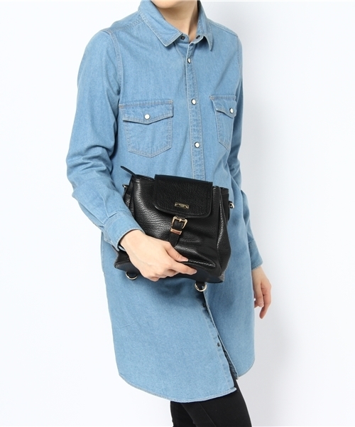 goocy(グーシー)の「【goocy】3WAYminiリュック(バックパック/リュック・レディース・オフホワイト/グリーン/オレンジ/ブラック・FREE)」の5枚目の写真