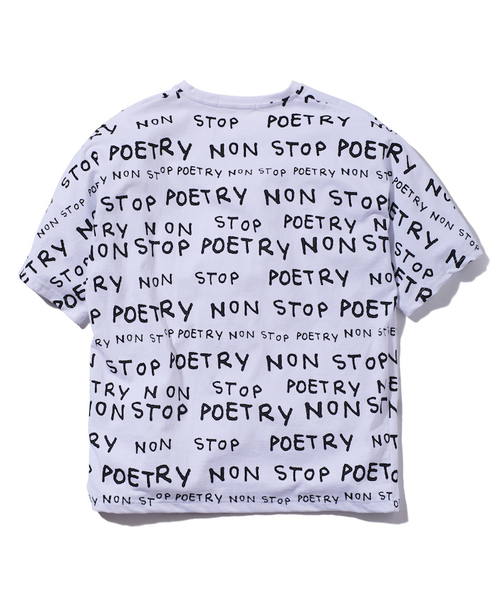 rehacer(レアセル)の「rehacer : × Mark Gonzales N.S.P Texitle Dolman CS Made in Japan / マークゴンザレス コラボ N.S.P. テキスタイル ドルマン カットソー メイドインジャパン(Tシャツ/カットソー・メンズ・ブラック/ホワイト・MEDIUM/LARGE/SMALL)」の7枚目の写真