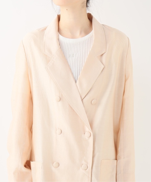 Mes Demoiselles...(メドモワゼル)の「MES DEMOISELLES ロングコート◆(その他アウター・レディース・アイボリー・X-SMALL)」の6枚目の写真