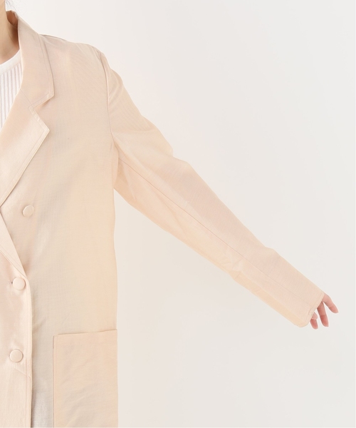 Mes Demoiselles...(メドモワゼル)の「MES DEMOISELLES ロングコート◆(その他アウター・レディース・アイボリー・X-SMALL)」の8枚目の写真