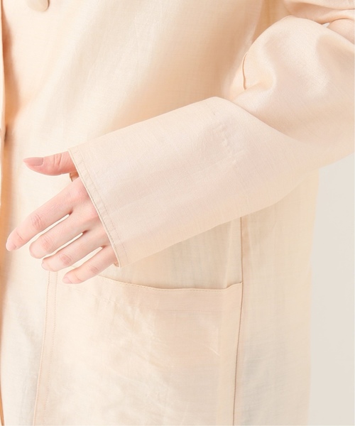 Mes Demoiselles...(メドモワゼル)の「MES DEMOISELLES ロングコート◆(その他アウター・レディース・アイボリー・X-SMALL)」の9枚目の写真