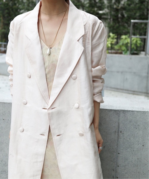Mes Demoiselles...(メドモワゼル)の「MES DEMOISELLES ロングコート◆(その他アウター・レディース・アイボリー・X-SMALL)」の20枚目の写真
