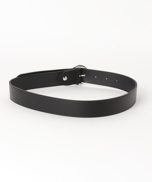 ENVYM（アンビー）の「バックルリングベルト（ベルト・レディース・ブラック・FREE）」の2枚目の写真