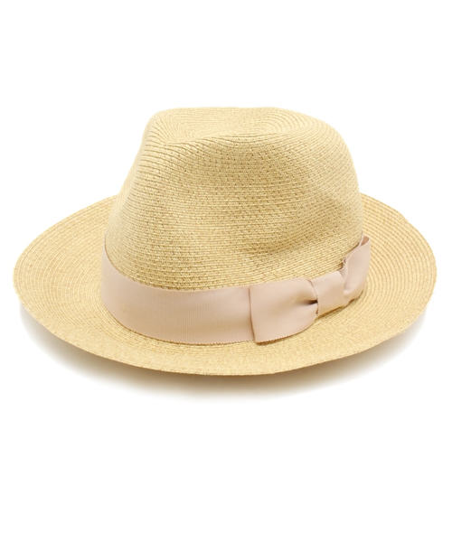 VIS（ビス）の「シンプルつば広中折れハット（ハット・レディース・ホワイト/ダークブラウン/ベージュ/ベージュ系・MEDIUM）」の4枚目の写真