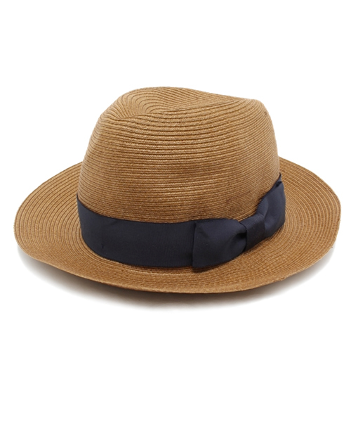 VIS（ビス）の「シンプルつば広中折れハット（ハット・レディース・ホワイト/ダークブラウン/ベージュ/ベージュ系・MEDIUM）」の2枚目の写真