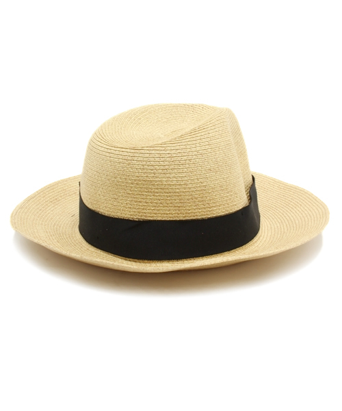 VIS（ビス）の「シンプルつば広中折れハット（ハット・レディース・ホワイト/ダークブラウン/ベージュ/ベージュ系・MEDIUM）」の7枚目の写真
